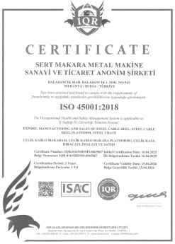 Certificates